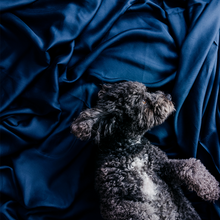 Load image into Gallery viewer, Deep Blue Flat Sheet