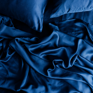Deep Blue Quilt Cover